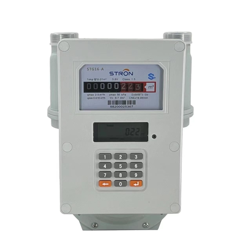 G1.6/G2.5/G4 LORA যোগাযোগ এলপিজি ডোমেস্টিক এসটিএস স্মার্ট ইলেকট্রনিক প্রিপেইড গ্যাস মিটার