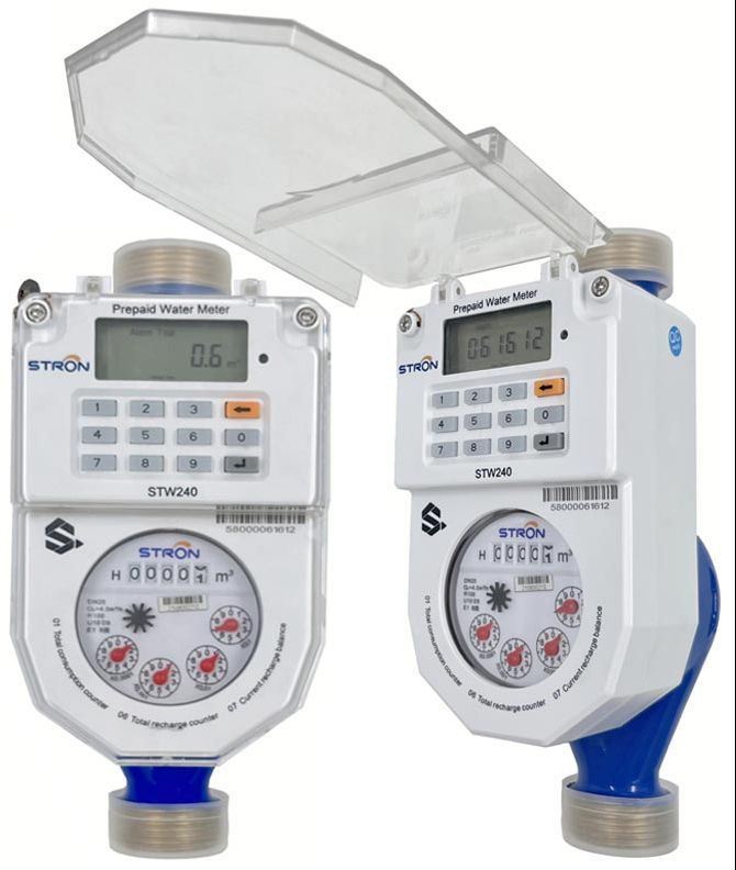 Customizable Keypad STS Prepaid Water Meter with 84 Flow Rate and 1km Measurement Range