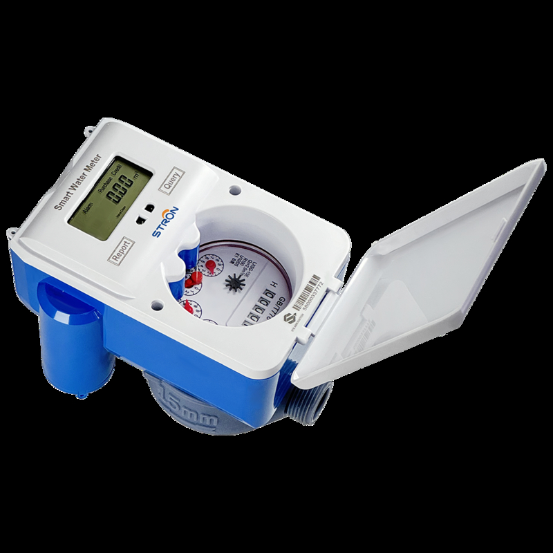 উচ্চ সমন্বিত এসটিএস স্মার্ট ওয়াটার মিটার অপারেশন চাপ ≤1.6Mpa ঠান্ডা জলের মিটার জল ব্যবহারের ব্যবস্থাপনার জন্য