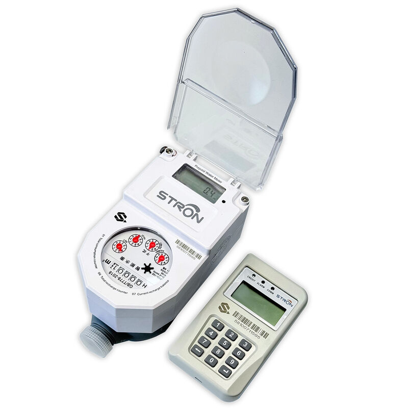 Prepaid Water Meter Offering Remote Recharge and Monitoring via AMI System with API Integration for Mobile Token Access