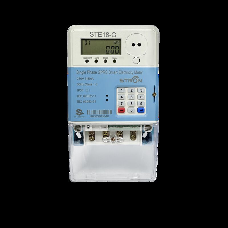 Reliable Single Prepaid Keypad Split Electric Meter with Anti-Stealing Feature - Customized for Africa Regions