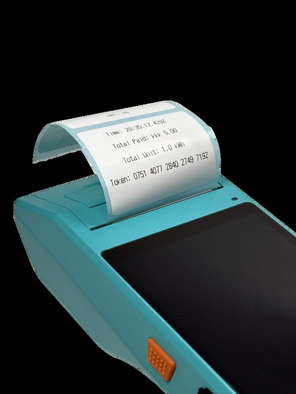 মোবাইল ভেন্ডিং ইউনিট দ্বারা দরজা থেকে দরজা রিচার্জ হ্যান্ডহেল্ড টার্মিনাল রিচার্জ অ্যান্ড্রয়েড 9.0 হ্যান্ডহেল্ড পেমেন্ট টার্মিনাল - দ্রুত রিচার্জ অপারেশনগুলির জন্য ব্যবহারকারী-বান্ধব ইন্টারফেস