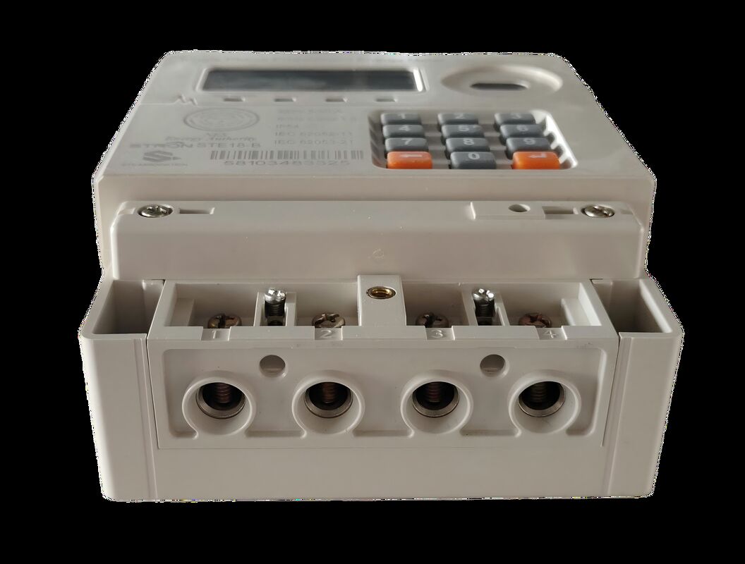 প্রিপেইড টোকেন টাইপ স্মার্ট প্রিপেইড বিদ্যুৎ মিটার আনলিমিটেড ক্যাপাসিটি এবং স্ট্রোনপে ভেন্ডিং সফটওয়্যার সহ শক্তি সমর্থনকারী