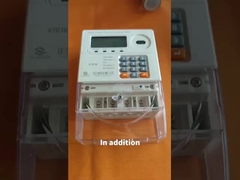 প্রিপেইড এন্টি টেম্পার সিঙ্গল ফেজ এনার্জি মিটার ইনগ্রেজ সুরক্ষা আইপি 54 জলরোধী